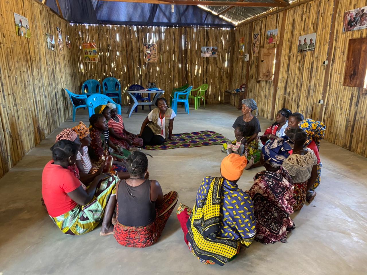 Group PSS IDP camp Cabo Delgado